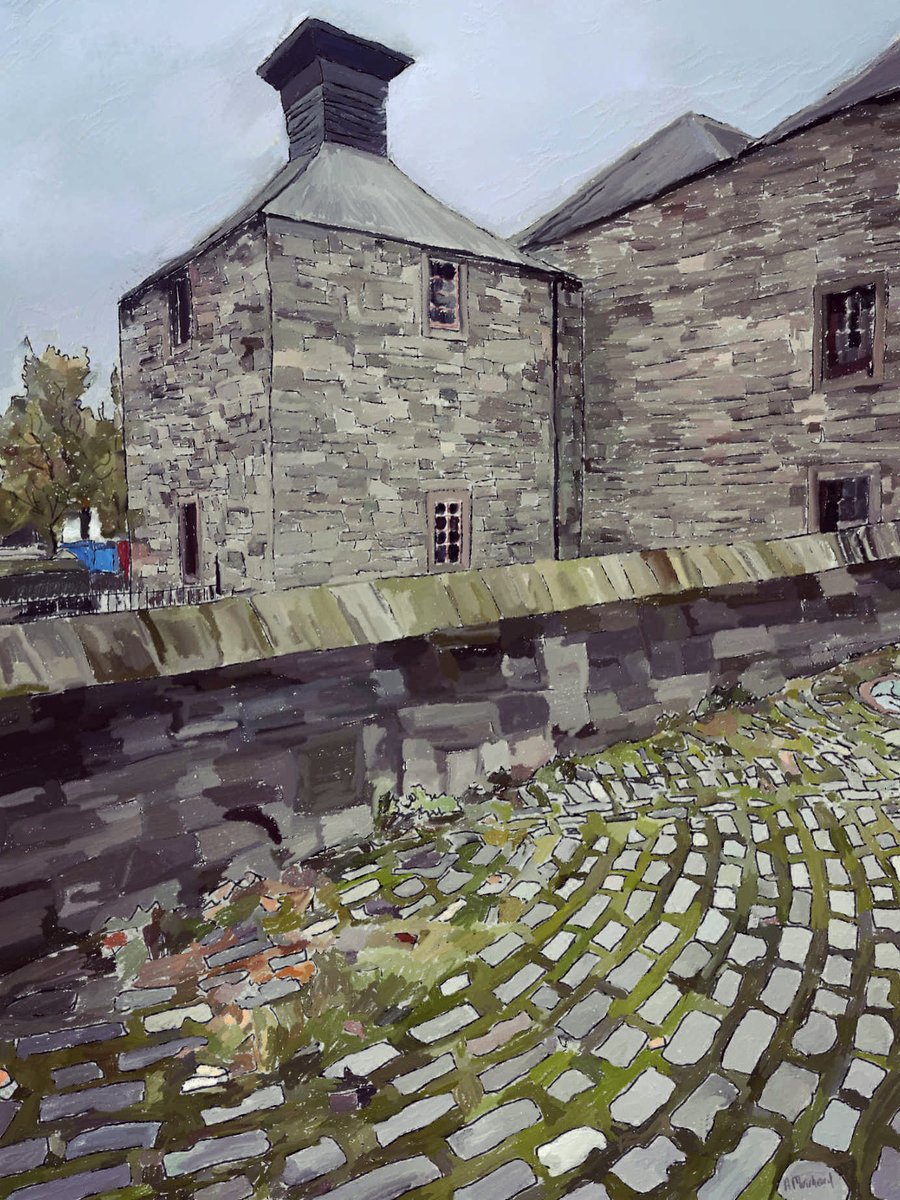 Tairmuir's tweet image. ‘The City Mills’ #perth #perthshire #digitalart