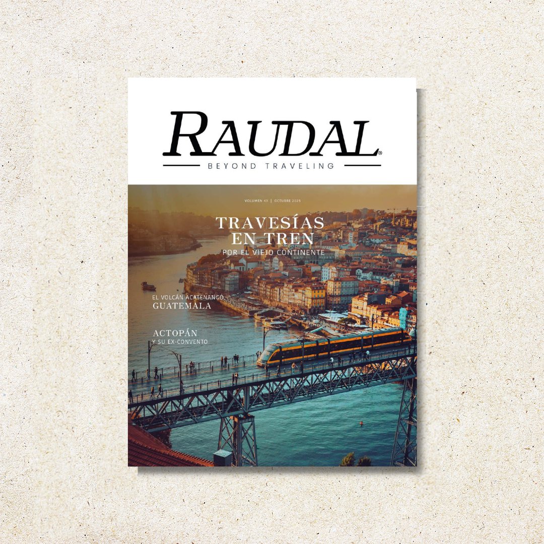 raudal_mex's tweet photo. En octubre viajamos más lento… y más lejos. 🚆🍂 Europa en tren, viñedos del Bajío, Lisboa sin mapa, Acatenango en Guatemala y niebla mágica en Cuetzalan.

Ya disponible en 👉 https://t.co/JbnZPdEoHp

#RevistaRaudal #EdiciónOctubre #ViajesDeOtoño #EuropaEnTren #TravelMag https://t.co/3UjtzkgJ2t