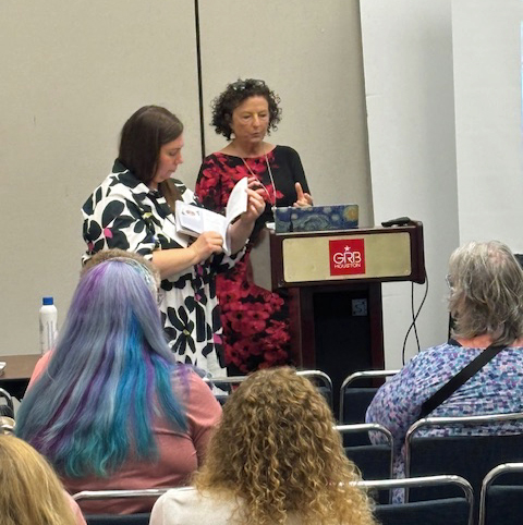 Schoolhouse Series, C&amp;T Publishing, "Stitching Up Sales—Use C&amp;T Embroidery Books &amp; Products to Grow Sales" with Amy Barrett-Daffin