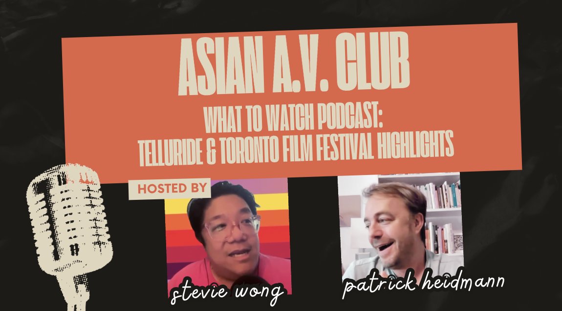 ☀ stevie wong ☀ (@wongie1) on Twitter photo We brought back <a href="/patrickheidmann/">Patrick Heidmann</a> to finish off the special #tellurideFilmFestival #TIFF What to Watch pod looking at #thevoiceofhindrajab #SpringsteenDeliverMefromNowhere #Hamnet #KnivesOut films, PLUS showrunner #ShinsukeSato talks #AliceinBorderland3 tinyurl.com/AsianAVClubPod We brought back <a href="/patrickheidmann/">Patrick Heidmann</a> to finish off the special #tellurideFilmFestival #TIFF What to Watch pod looking at #thevoiceofhindrajab #SpringsteenDeliverMefromNowhere #Hamnet #KnivesOut films, PLUS showrunner #ShinsukeSato talks #AliceinBorderland3 tinyurl.com/AsianAVClubPod