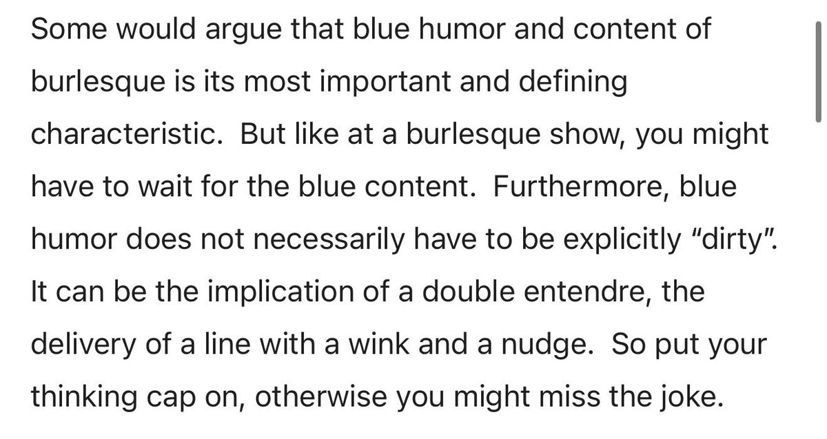 queerlilgremlin's tweet image. but, as always, i don’t expect you to just believe me. here are some excerpts from a “what to expect in burlesque” guide

doctorofburlesque.com/tag/burlesque/