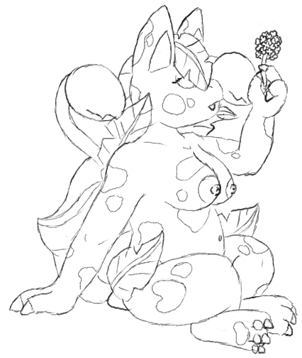 <a href="/WhiteOutKit/">Kit</a> and her pretty flowers~