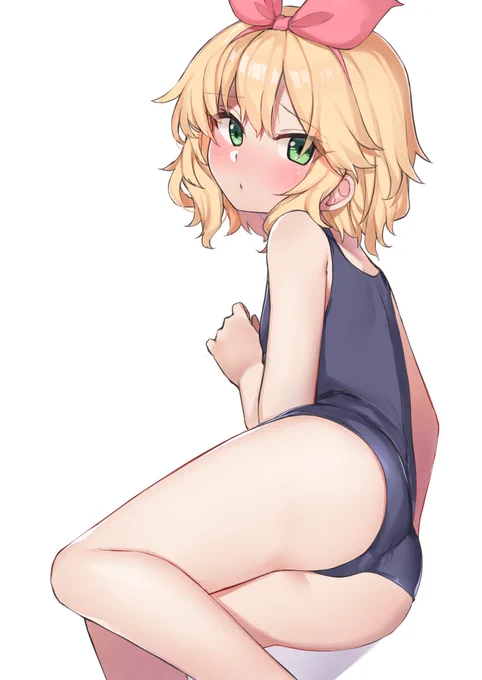 ～夏の終わり、水着桃華を添えて～