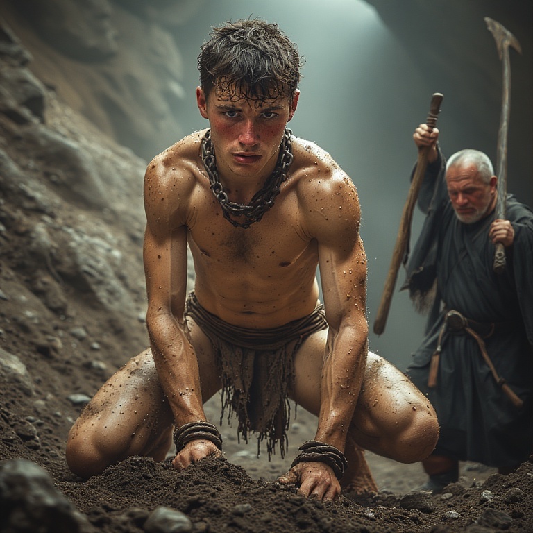 Slaveboyart's tweet photo. Slave chores: a beautiful picture of muscular slave working in a mine.
#slavechores #slaveofthemine https://t.co/HoHWMGbEcY