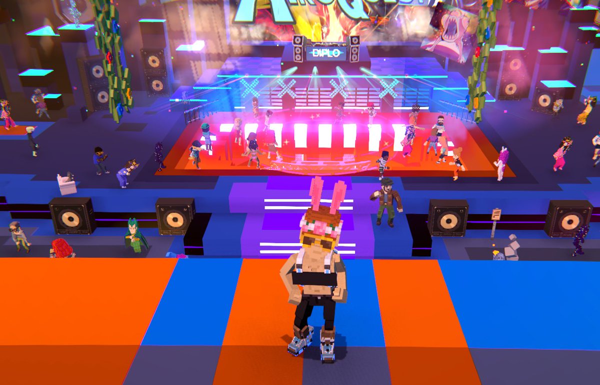 Say my name at the door to get in Club XYZ <a href="/TheSandboxGame/">The Sandbox</a> tsbga.me/TheSandbox