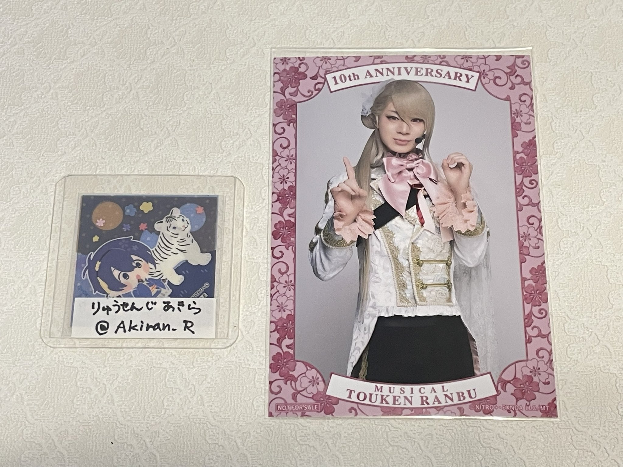 刀剣乱舞　和泉守兼定 入場特典 衣装展　シブツタ 目出度歌誉花舞 十周年 祝賀祭 ミュージカル『刀剣乱舞』× SHIBUYA TSUTAYA「目出度歌誉花舞 十