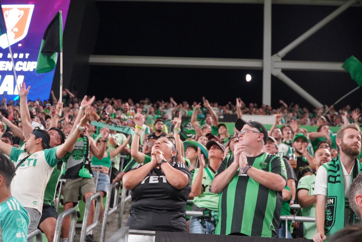laparce512's tweet image. Verde emotions in a shot @AustinFC #austinfc #atx