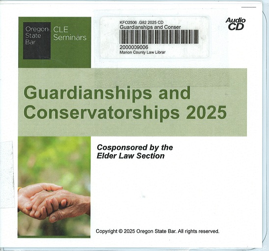 MCLawLibrary's tweet image. Need to add some CLE credits? “Guardianships and Conservatorships 2025” is available now. Drop in and check it out.
CLE provides 3.75 General CLE credits, 1 Ethics credit, and 1 Access to Justice credit.