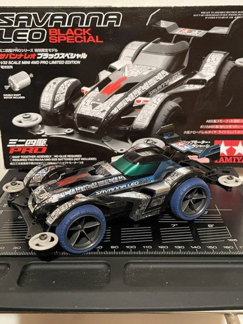 ミニ四駆　【限定】 サバンナレオ ブラックスペシャル Amazon | タミヤ ミニ四駆限定シリーズ サバンナ レオ ブラック