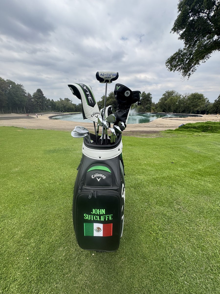 espnsutcliffe's tweet image. Golf day @CallawayGolf #golf #chapultepec