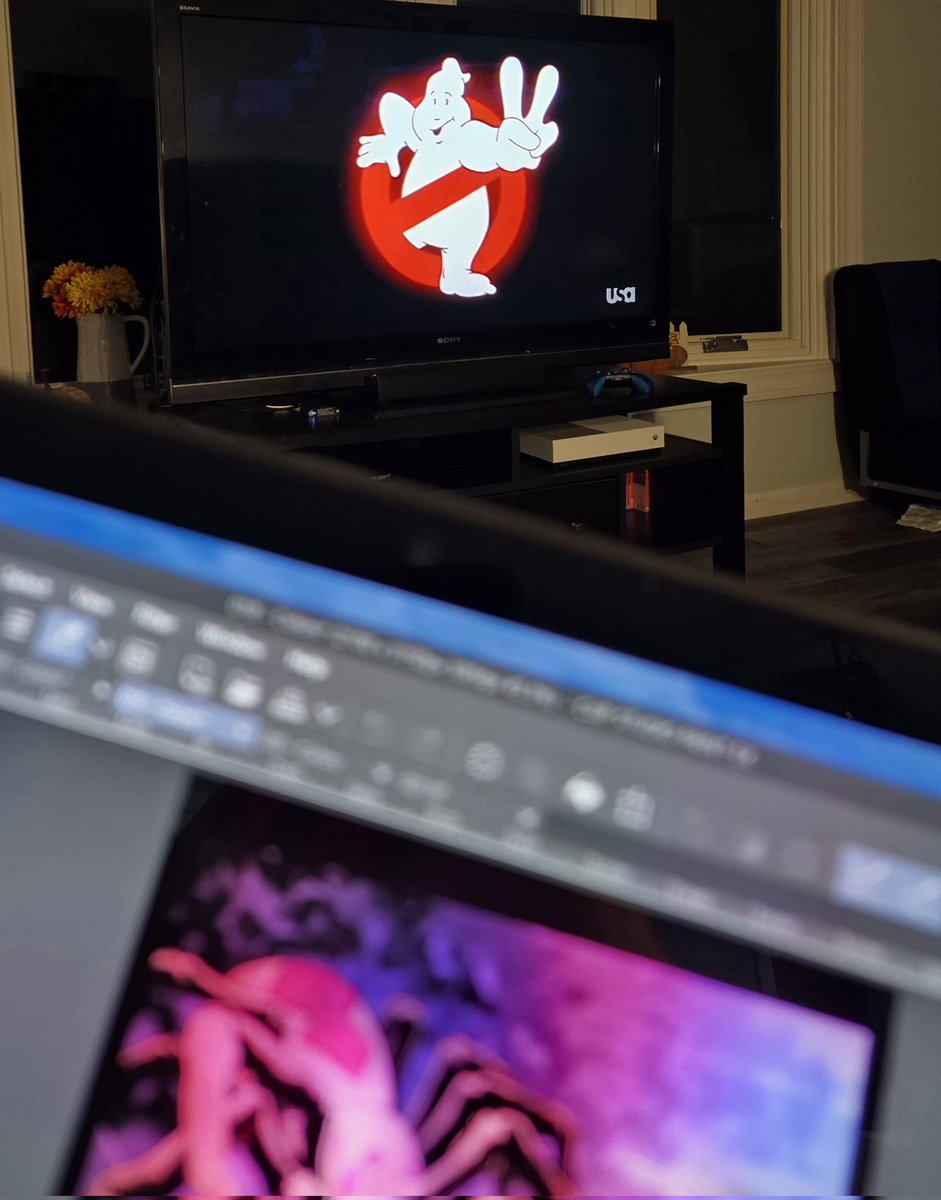 When you're coloring a Samurai fantasy comic and discover Ghostbusters II is free to stream...
<a href="/TylerWentland/">Tyler Wentland</a>