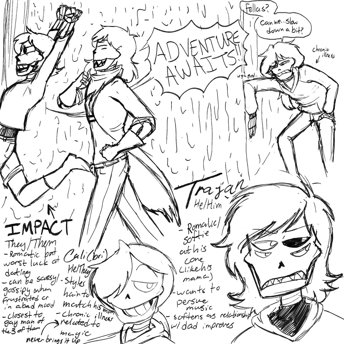 daisy_daze_spam's tweet photo. Sorry Impact I ran out of space (I’m learning to draw them so here’s some terrible work doodles) #papytonkids
#papyton #impact #calibri #trajan #undertale https://t.co/tA8CWgSDOT