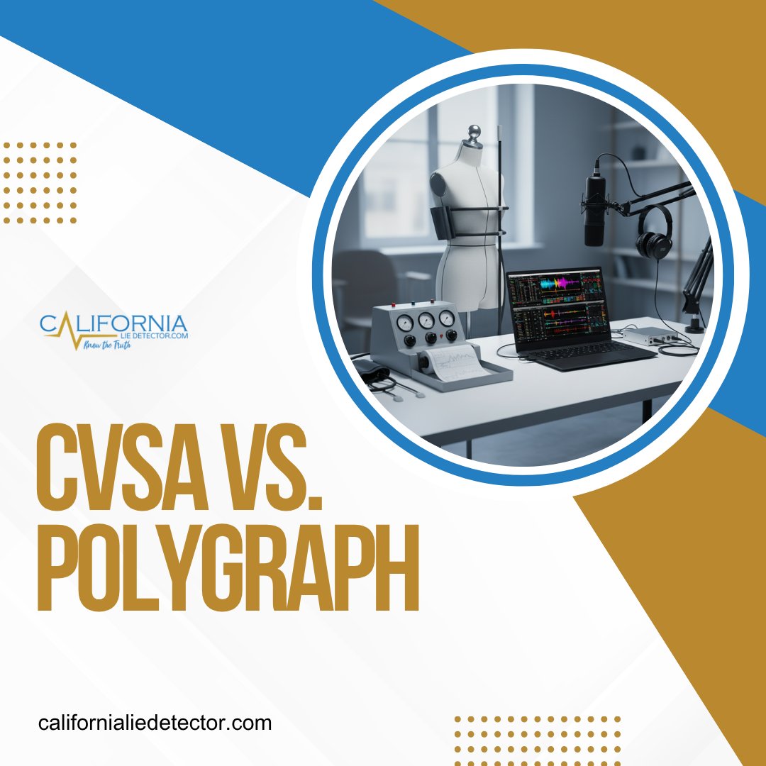 CALieDetector's tweet image. Many people think &apos;lie detector&apos; and immediately picture wires and discomfort. With Computer Voice Stress Analysis (CVSA), that&apos;s simply not the case! 

Visit: californialiedetector.com