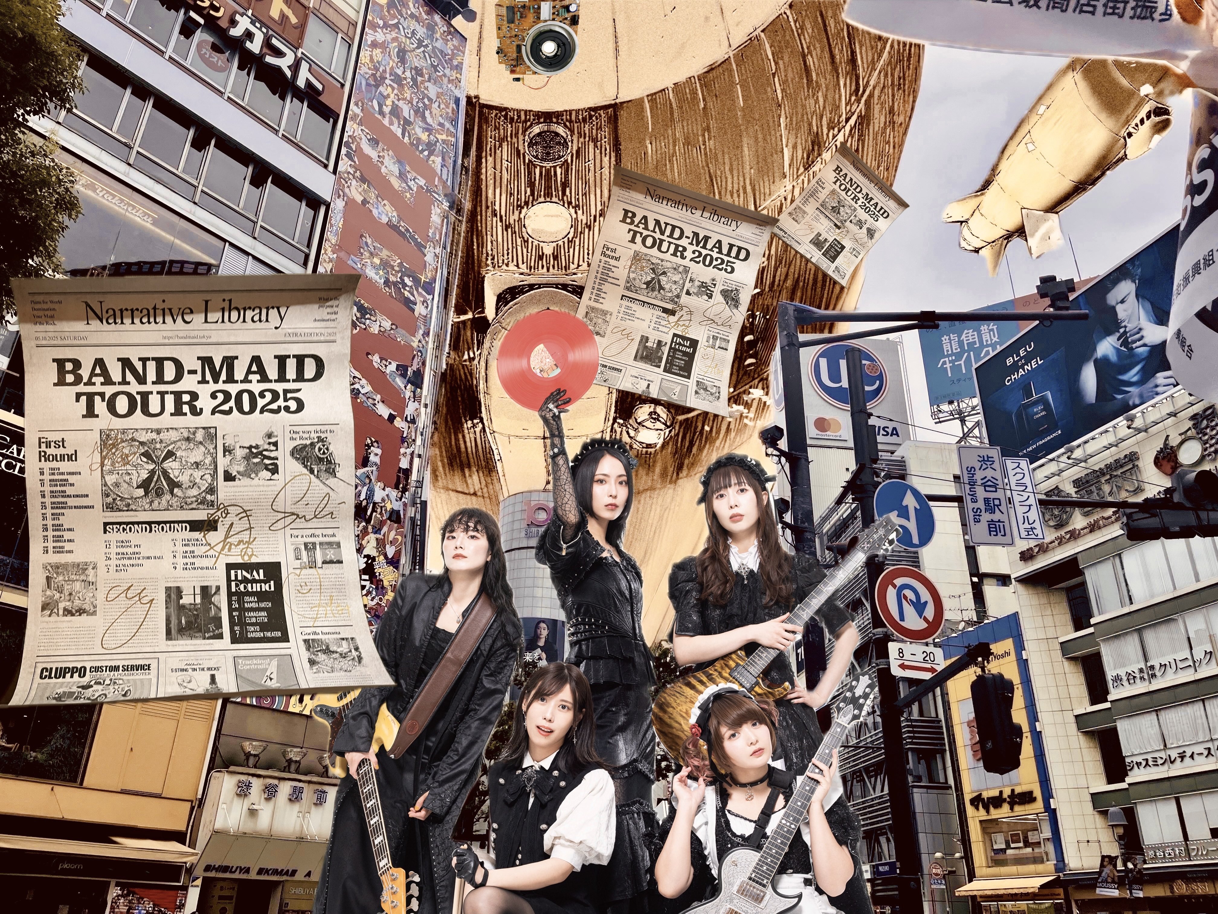 BAND-MAID 2025 会場限定ポスター NEWS] BAND-MAID, 2025/12/21(日