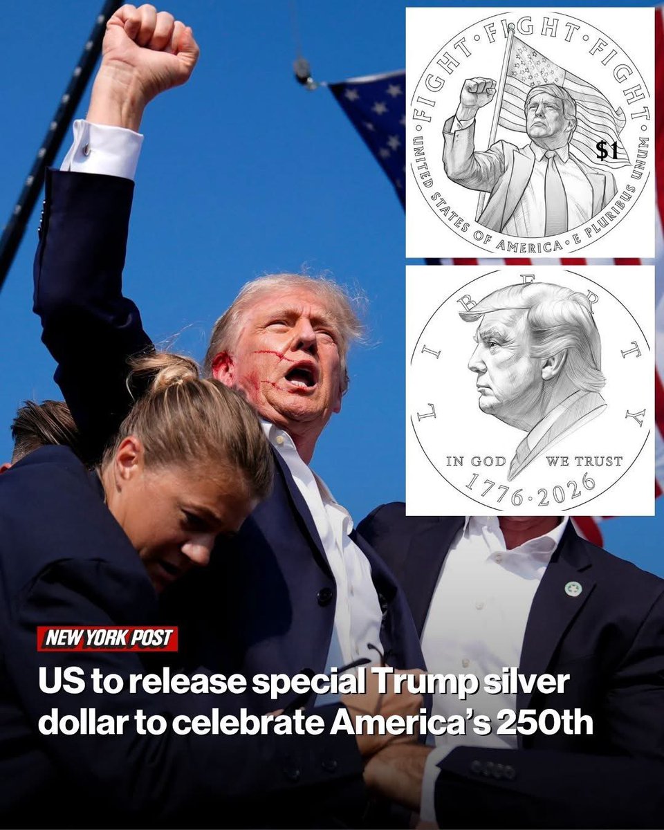 U.S. to release special Trump Silver Dollar