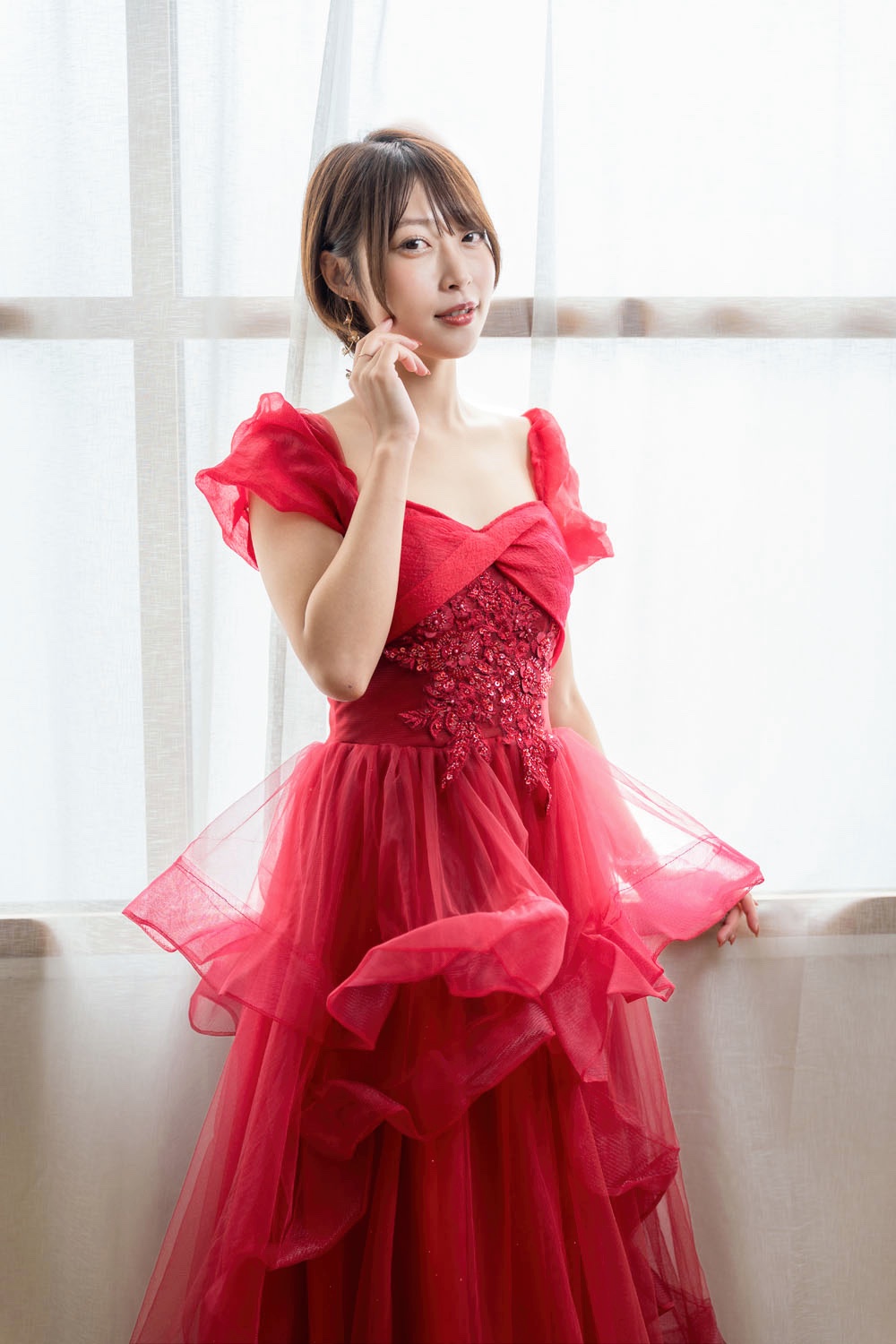 み！さんさ専用♡︎マザーズドレス Miyu × GLAMOROUS by Andy COLLECTION 】ワンカラー/ バスト