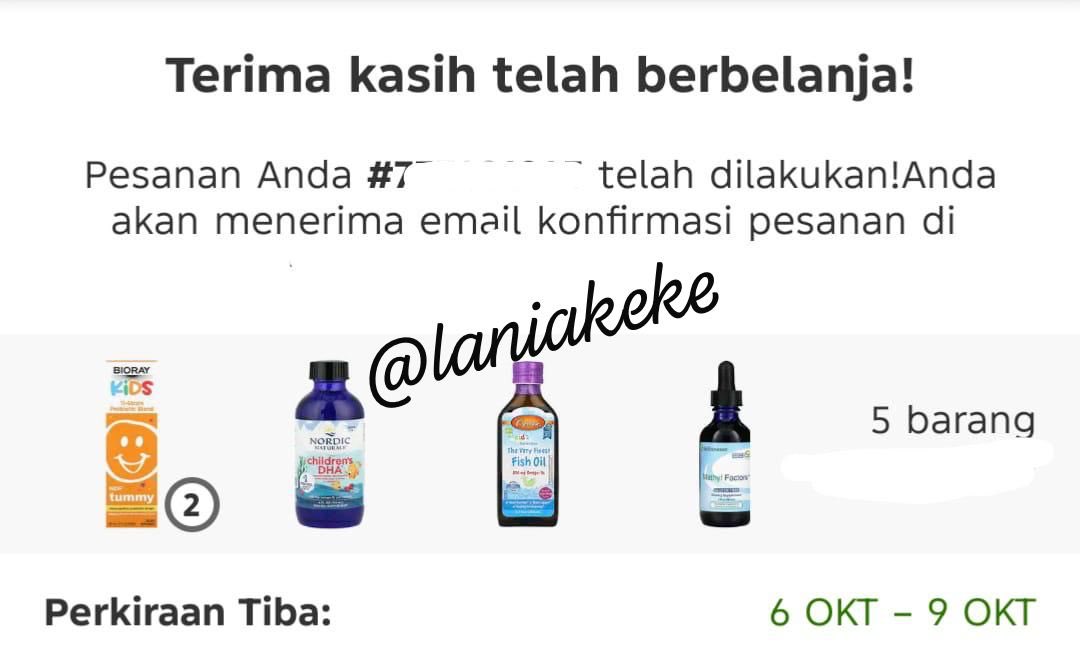 fsaniza's tweet photo. Hadza min fadhli Rabbi🥹🥹
Awalnya cuma mau stok vitamin anak yg lagi habis. Coba-coba lempar tawaran ke buibu lain, biidznillah banyak yg mau. Soalnya best price bgt di iHerb waktu itu lg diskon 20-29%🎉🎊 Mau beli 1 atau banyak asal berat 1kg ongkirnya sama ajaa yaudah gass🛍️ https://t.co/9bD5z530Zl