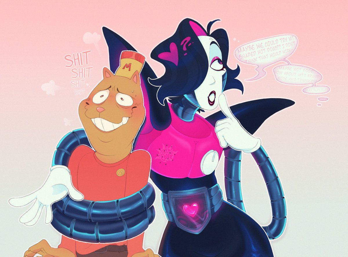 Omg wait I do have stuff to post 
I blame toby fox directly for making me like this ship 💜
#undertale #mettapants
