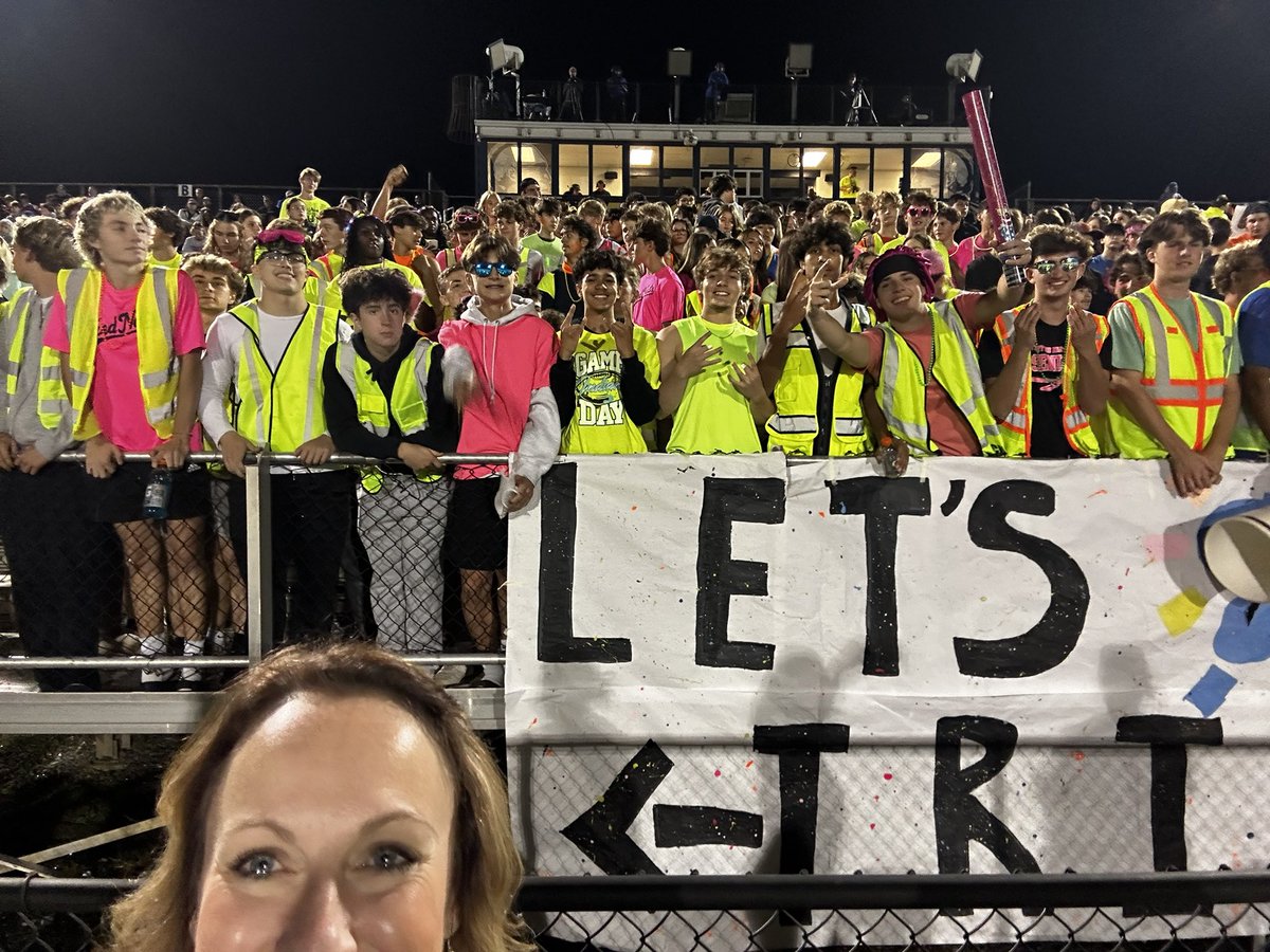 My favorite place to be! 🏈🎺 ❤️💙💛