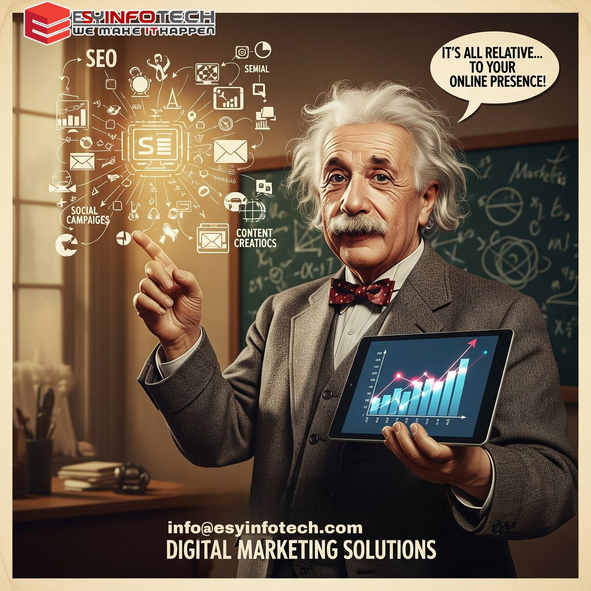 esyinfotech's tweet photo. Just give us ideas, we are here to help you out
for more information visit our website https://t.co/opABTAsCId
#digitalmarketing #seo #digitalbusiness #socialmediamarketing #SEOExperts https://t.co/naoHxUrXZO