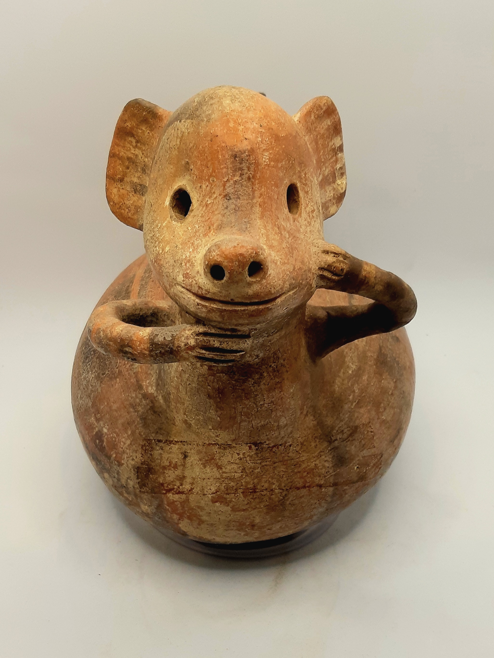 古代中南米　中南米古美術　土偶 緊急速報！！！出たよ！「古代中南米変顔土偶選手権（通称：H-1