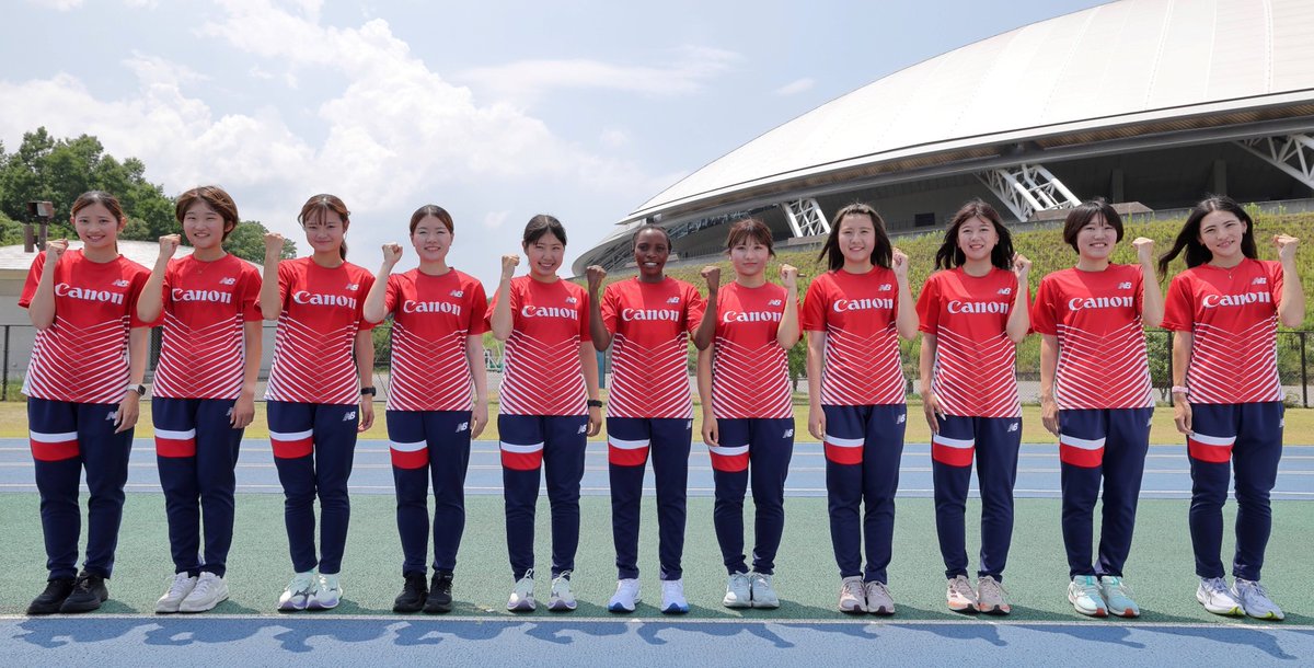 #キヤノンアスリートクラブ九州
🏃‍♀️レース情報🏃‍♀️
第323回 #日本体育大学記録会 
10/5(日) 
女子5000m  
#藤川遥 
#水谷陽菜
#中村日菜多
#石松美咲
#安部実伽子
女子3000m
#モカヤ・マータ
#村井百佳
#馬場園桃
#河野咲羽
#新井えりか　

CACKの応援よろしくお願いします！

#Canon
#キヤノン 
#CACK
