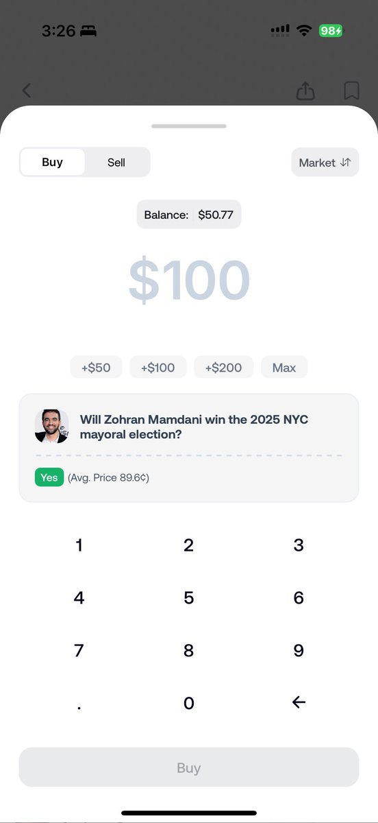 njokuScript's tweet image. Prediction markets on Liquid next week.

- Deposit from any network, any asset (@BlockradarHQ)
- Curated feed just for you
- Get detailed AI analysis of events
- Agents autonomously trade events based on your interests (not on the TestFlight yet)

This is the best @Polymarket…