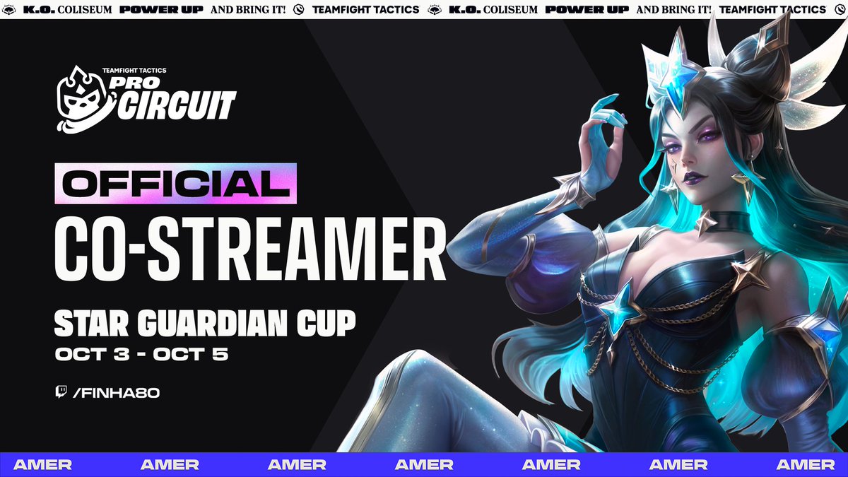 Hoje começa mais um competitivo do TFT Américas!
Torcida, narração, comentários e sorteios!

📺twitch.tv/finha80

#TFTEsportsAMER #TFTProCircuit <a href="/CompeteTFT/">Compete TFT</a>