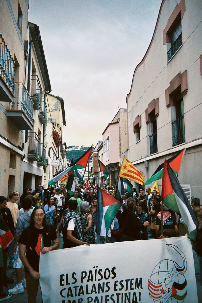 En un futur no molt llunyà els historiadors explicaran que la solidaritat internacional va ser un factor clau per aturar el genocidi sionista a Palestina i aconseguir la llibertat del poble palestí!!
Avui Capellades ha estat a l'alçada!!