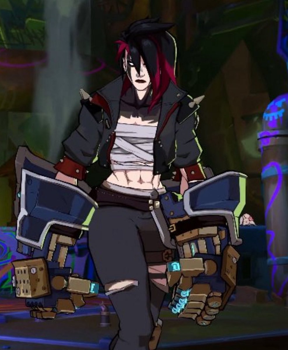 She walks like it’s heavy