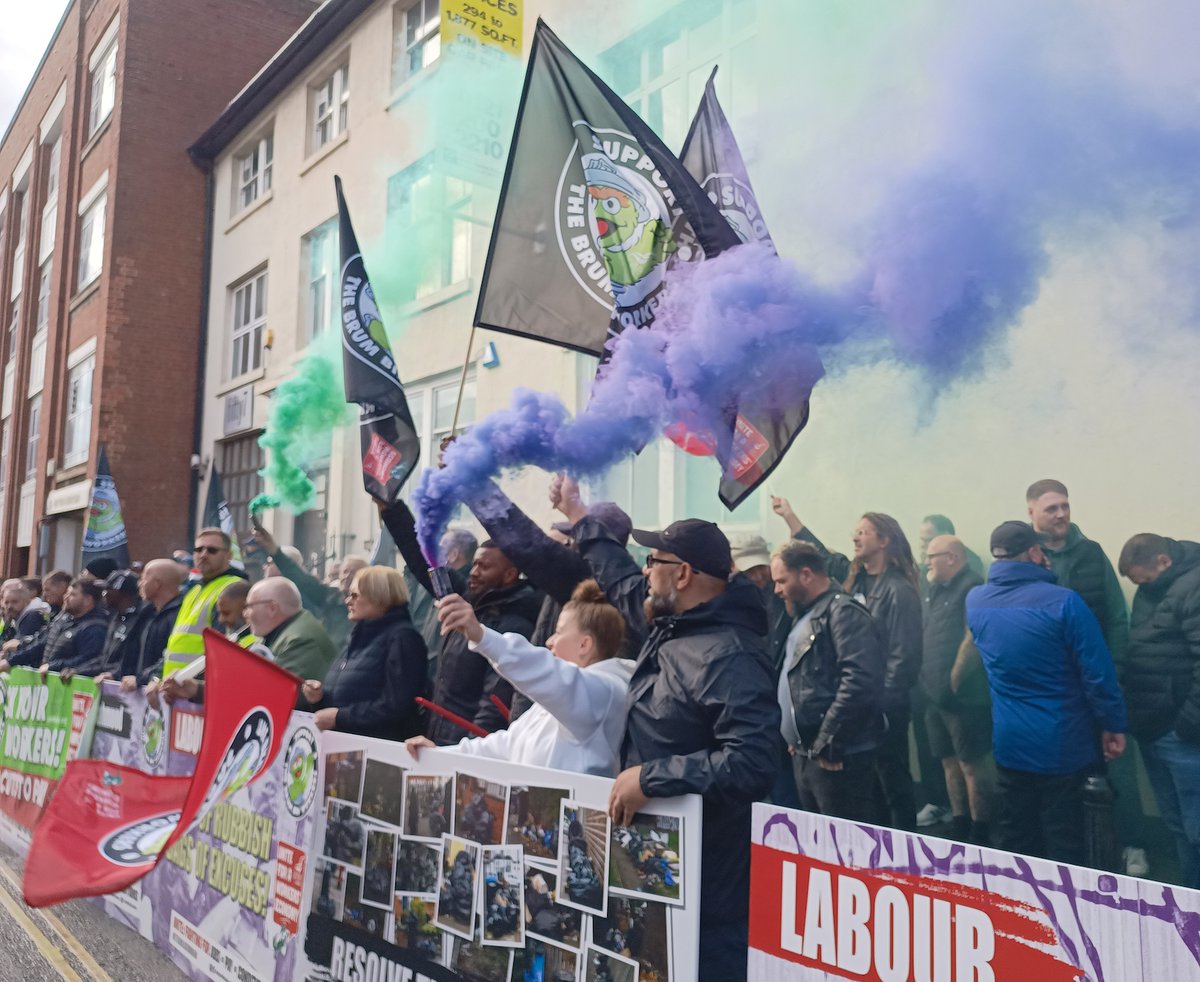 On a bin picket on Thursday, a haulage lorry stopped suddenly in the middle of the road. The driver wound down his window and leaned out to shout at the striking Unite members: "You should all stand for council next year - you'd do a better job than these Labour ****s"