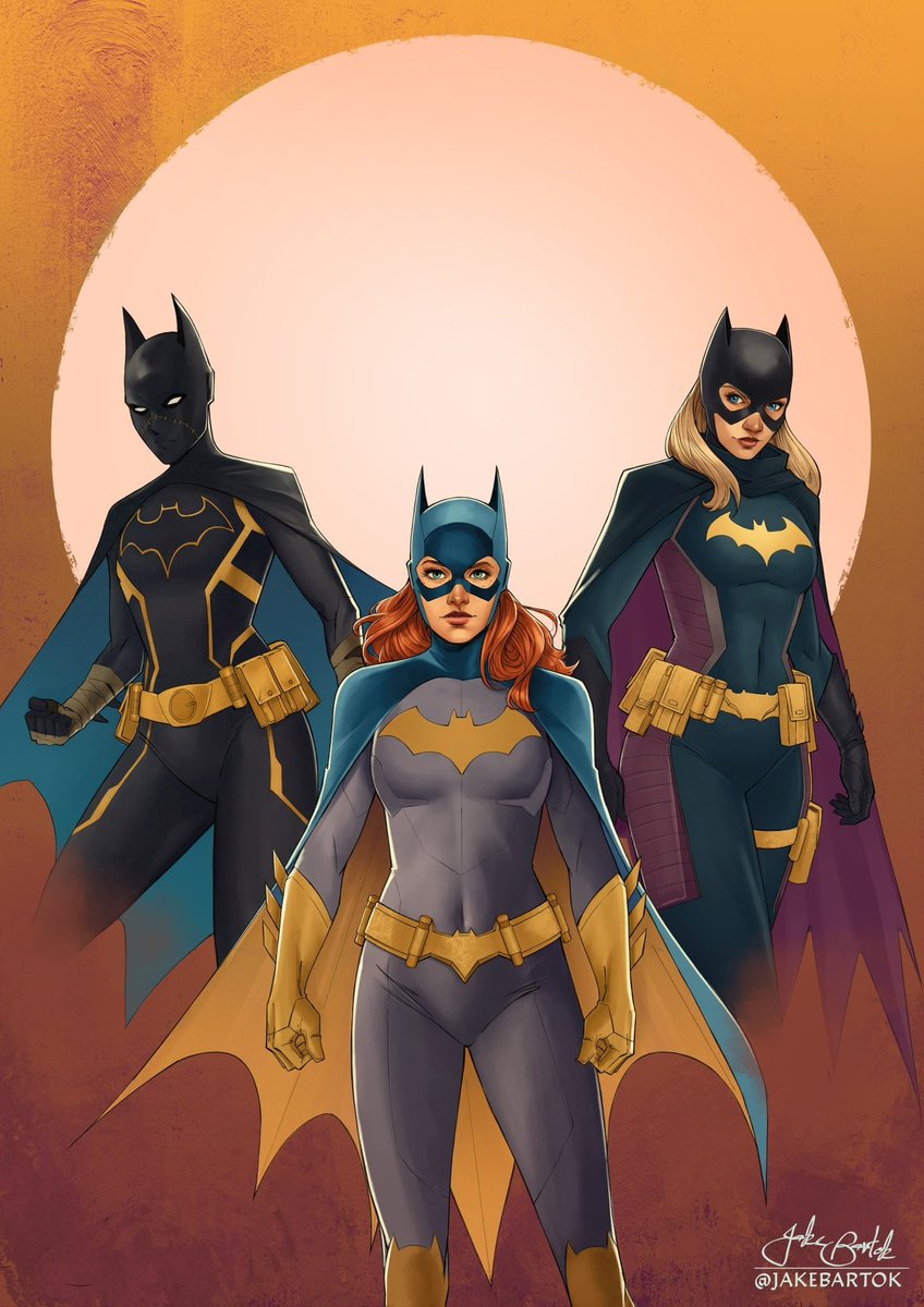 DCPostsArchive's tweet image. by Jake Bartok // #Batgirls