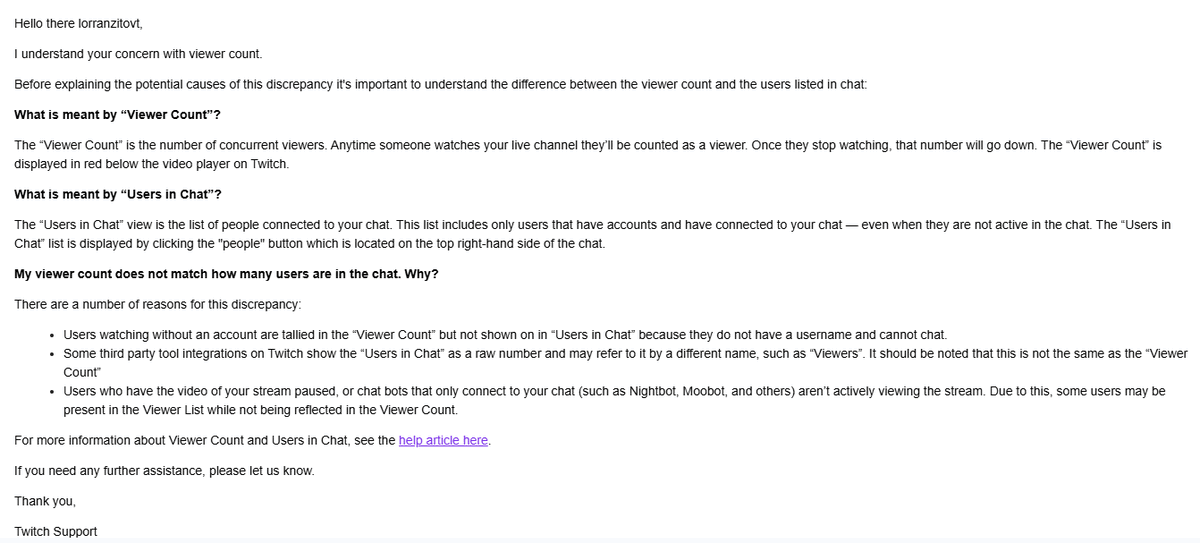 Here it is what Twitch answered me about "suddently CCV" dropping. 
They explained the difference between "viewer count" and "users in chat".

"Anytime someone watches your live channel they’ll be counted as a viewer. Once they stop watching, that number will go down". 

"The