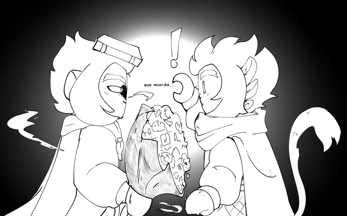 Sorpresa part (1/2)
Minicomic

#peaches
#wukongxmacaque
#macaque 
#Wukong