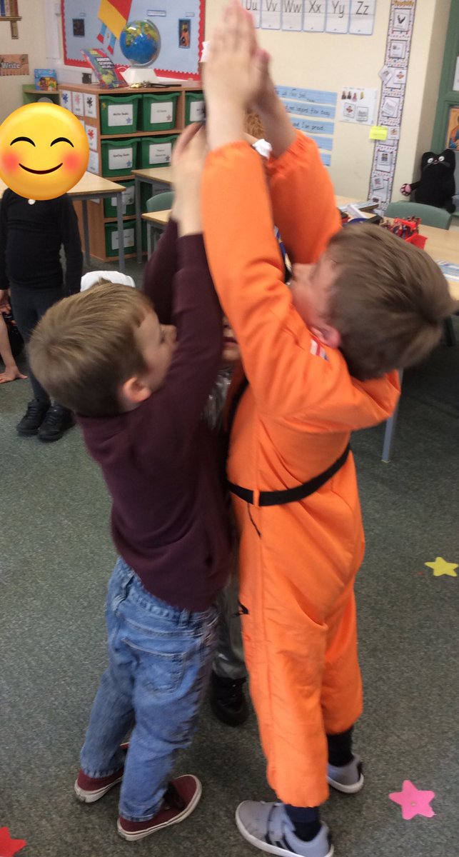 Lakeside_school's tweet photo. Y1/2 wow day was out of this world. Rockets blasting off everywhere! #wowday https://t.co/E5A1UPlVWP