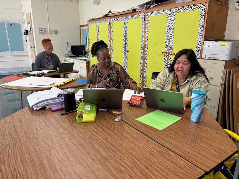 D3wTh3Math's tweet photo. This past Wednesday, our teachers engaged in professional development after school around Formative Checkpoints (administrating and scoring) and Unpacking Standards. Kudos to our teachers for being committed to professional growth to support our pandas. @pgcps @PGCPSK5Math https://t.co/3lzs1YLNfj