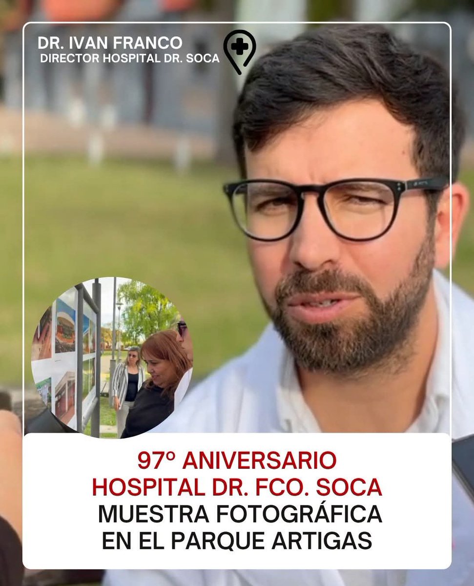 𝟵𝟳 𝗮𝗻̃𝗼𝘀 𝗱𝗲 𝗵𝗶𝘀𝘁𝗼𝗿𝗶𝗮 𝗱𝗲𝗹 𝗛𝗼𝘀𝗽𝗶𝘁𝗮𝗹 𝗗𝗿. 𝗙𝗿𝗮𝗻𝗰𝗶𝘀𝗰𝗼 𝗦𝗼𝗰𝗮
"Fotogalería que ncluye imágenes del edificio, su personal e hitos clave a lo largo de sus 97 años de trayectoria. Se realiza en el marco del Día del Patrimonio 2025 en el Prado