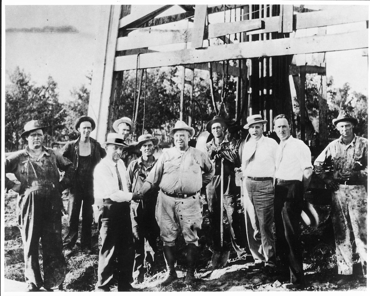 This day in 1930, thousands of expectant landowners, leaseholders, creditors, watched as the Daisy Bradford No. 3 wildcat well was successfully shot with nitroglycerin in East Texas. Within three years, the petroleum industry declared it the largest oilfield in the world. #OilGas