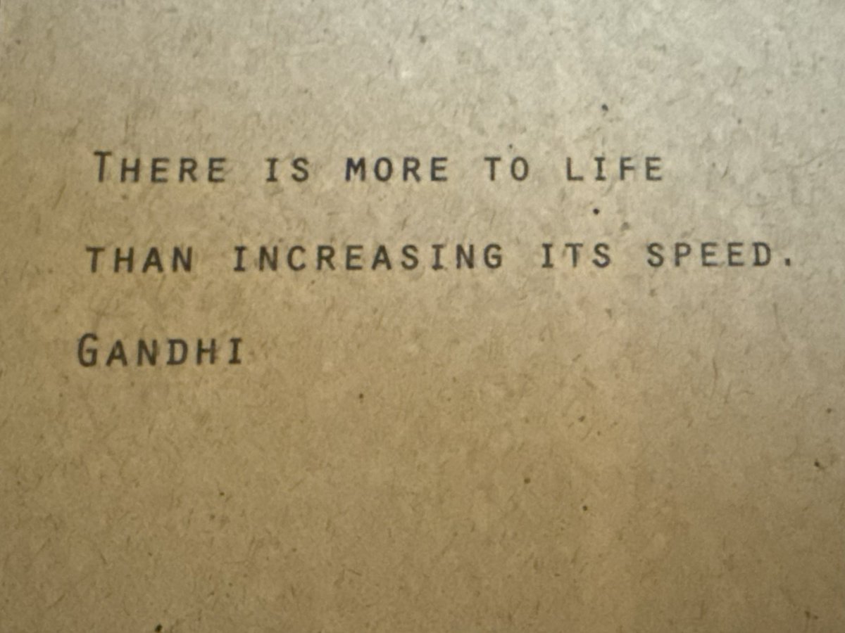 Mark A. Cleveland (@markacleveland) on Twitter photo The universe sending me a message today.  #FastIsSlow The universe sending me a message today.  #FastIsSlow