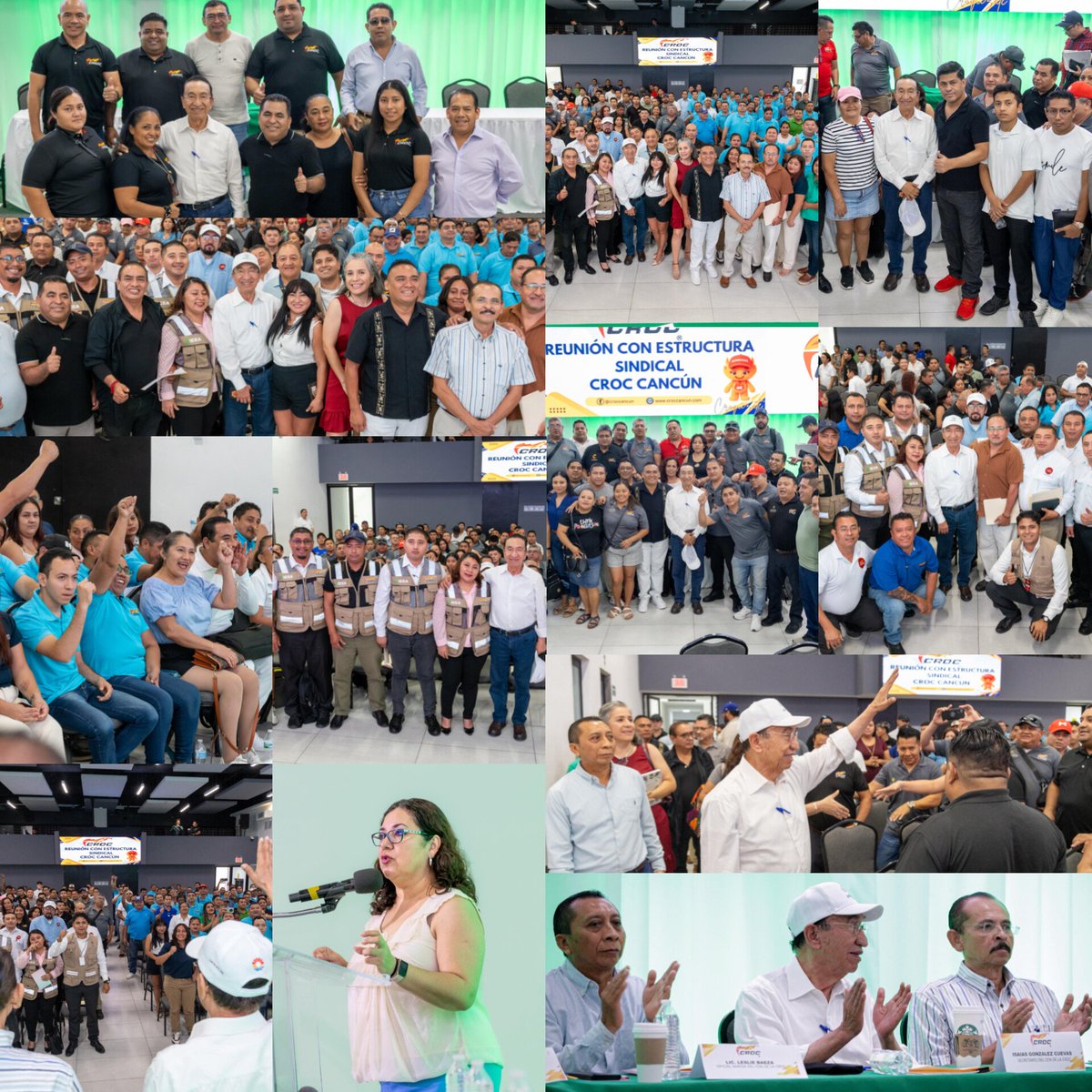 Asamblea con las y los compañeros de las estructuras sindicales de las coordinaciones de la 8 a la 13, resaltamos los programas sociales y los ejes estratégicos que impulsamos a nivel nacional, así como la implementación de las ferias de servicios en cada fuente de empleo.