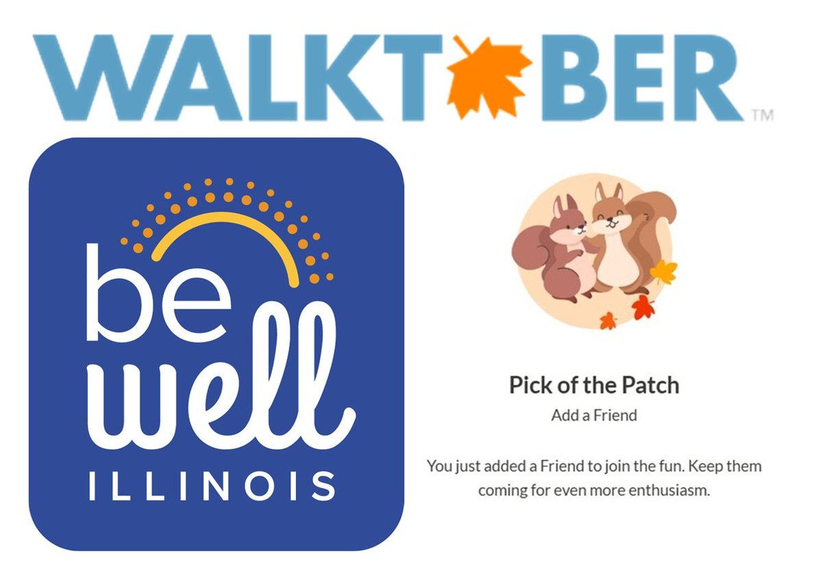 djsma3's tweet image. @walktober #bewellIllinois #pickofthepatch