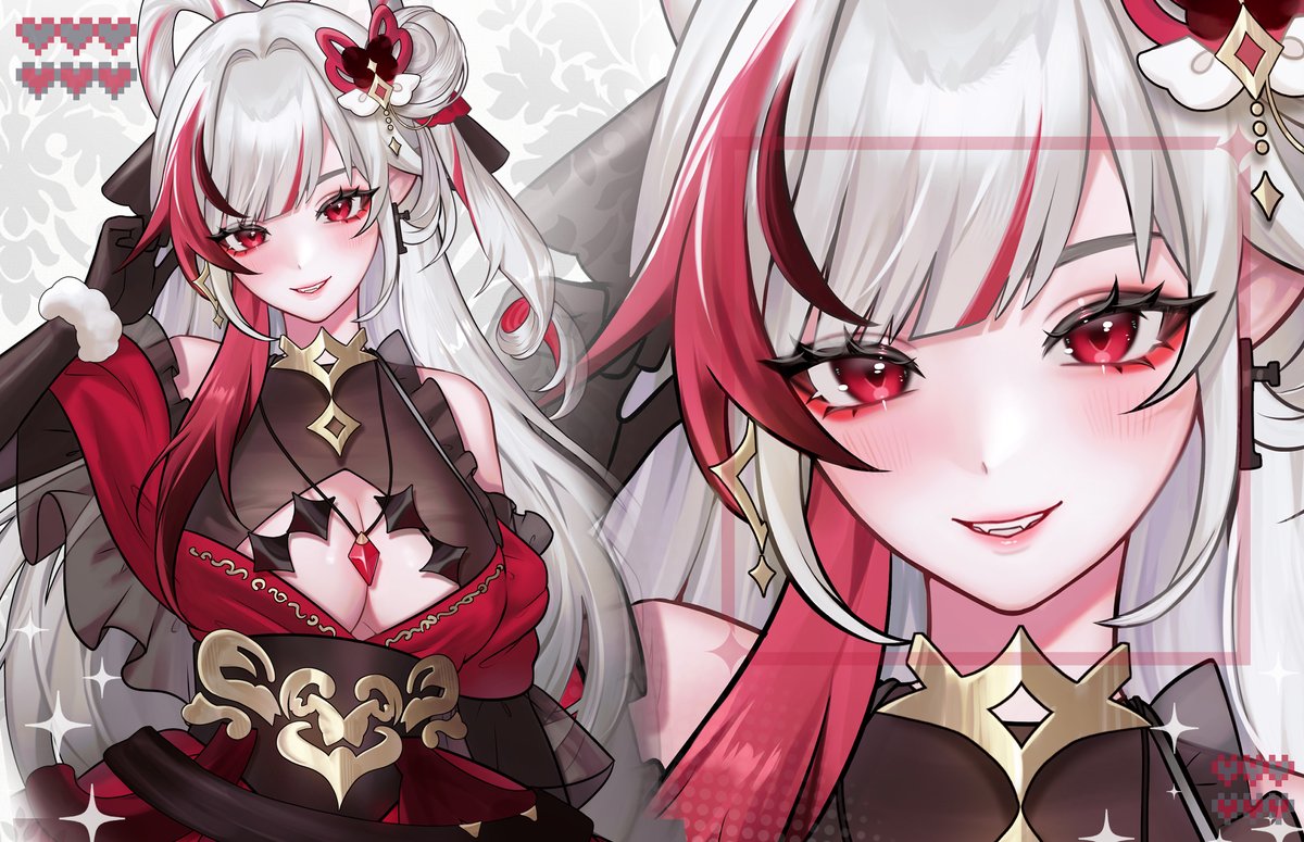 Old illustration comm. I miss doing those 🫶