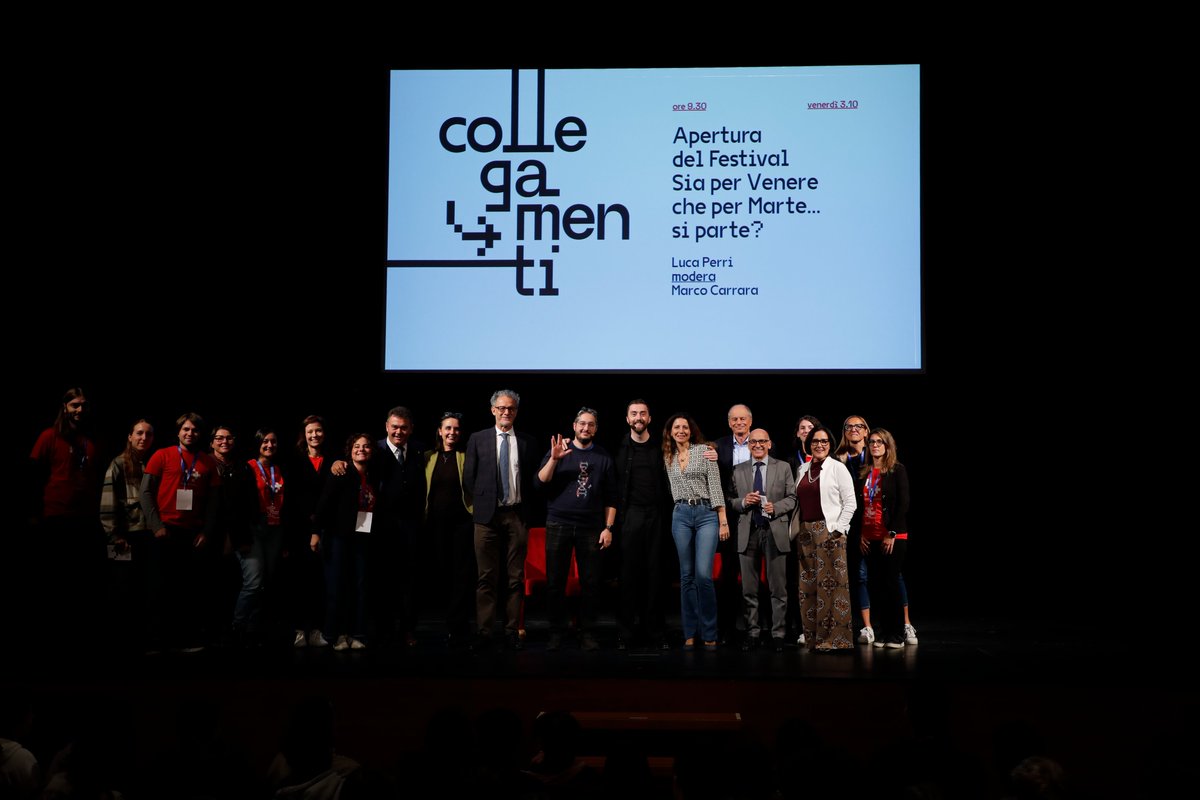 uniud's tweet image. 🔴 @wikiperri inaugura la terza edizione di Collega-menti, il #festival culturale di Uniud

Studenti e studentesse al @TeatroUdine per ascoltare la conferenza dell&apos;astrofisico e divulgatore scientifico, moderata dal giornalista @iosonocarrara.

➡️ festivalcollegamenti.it