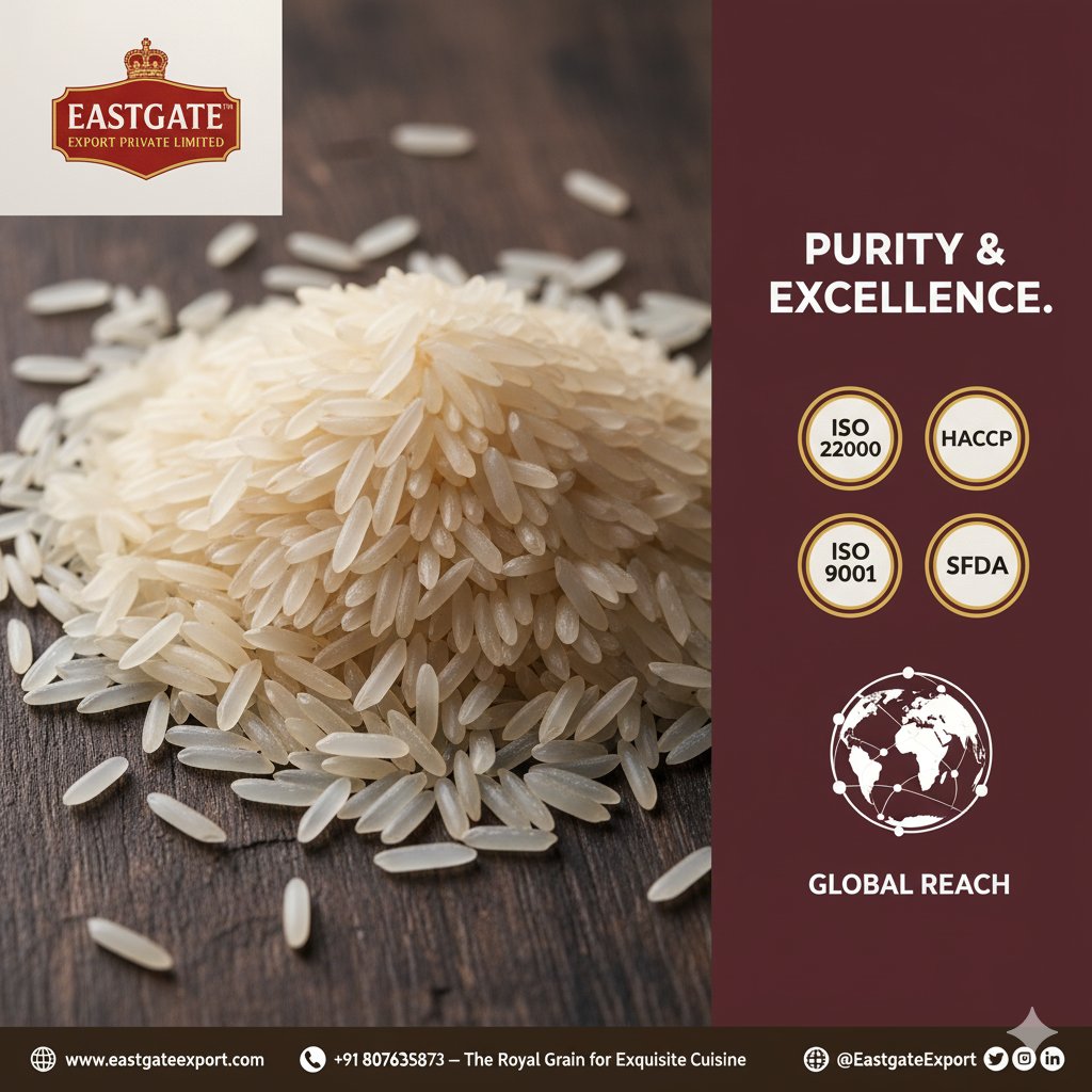 EastgateExport's tweet photo. استيراد ارز بسمتي هندي حبة طويلة من الهند ، #استيراد  #ارز  #ارز_بسمني #معمل https://t.co/OQMfc22XHd