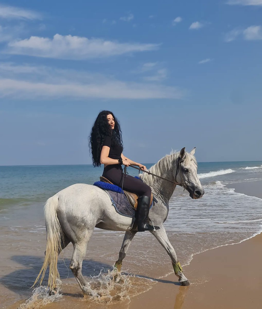 A timeless bond of freedom and beauty 🐎 🤍 #divanessa