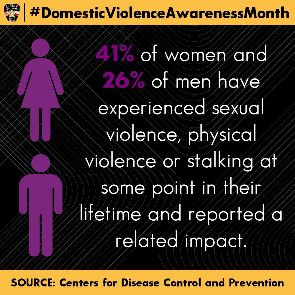 TravisCoSheriff's tweet image. Domestic violence does not discriminate. You are not alone. Here’s how to get help. #DomesticViolenceAwarenessMonth #DVAM

LEARN MORE: tcsheriff.org/services/crime…