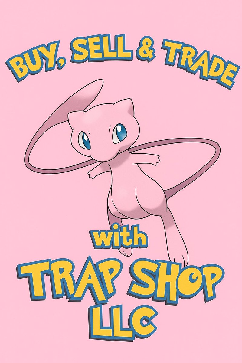 BUY, SELL, TRADE &amp; ISO WITH TRAP SHOP 😎

• Post pictures &amp; prices  
• Repost &amp; Share 
• No Links 🔗 

Reposts are appreciated! 🫶

TCG &amp; Collectibles.. Sealed, Singles, Slabs, 
Booster Boxes, Lots, Funkos &amp; More