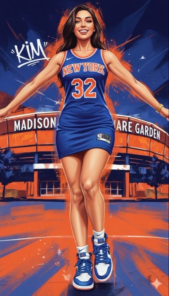 big shout out to <a href="/knickshomer/">KnicksHomer</a> for the super cuteee avi! it’s so fire! 😍 i can’t hardly wait for the new season! 

bing bong baby! #NewYorkForever 💙🧡