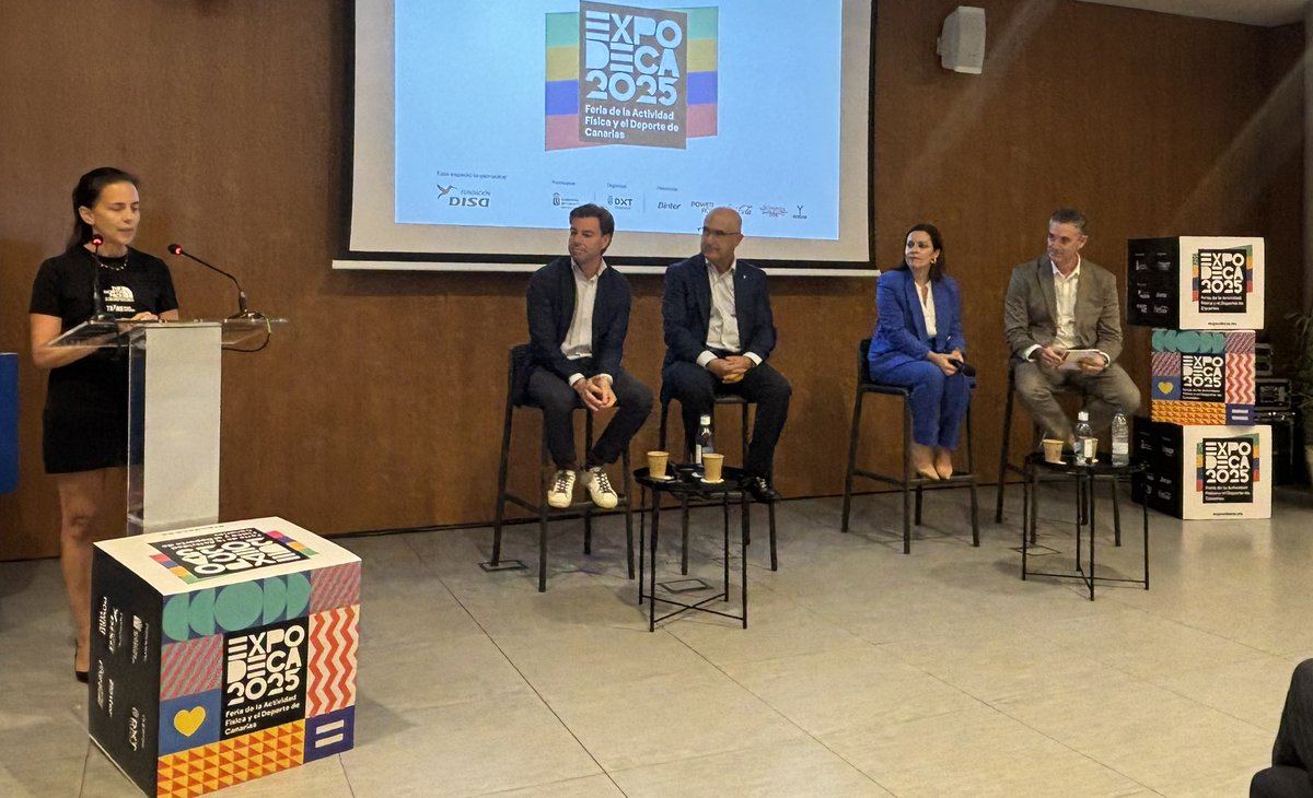 En el marco de la Feria del deporte canario hemos hablado de la importancia de los eventos deportivos para el desarrollo de los territorios.

Gracias al Gobierno Canario por la invitación y al resto de Comunidades Autónomas que seguimos impulsando el deporte