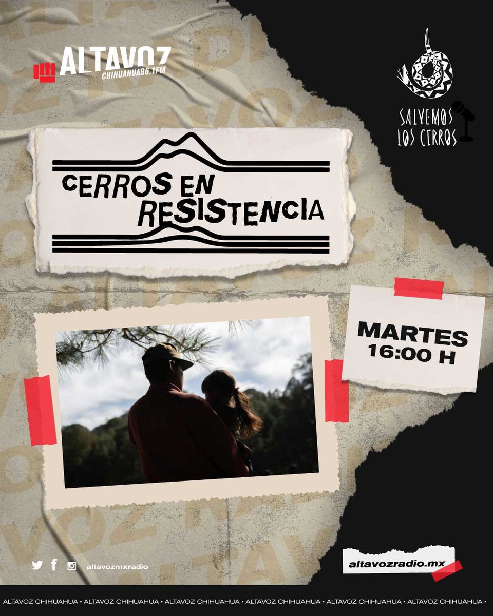 😮 Chihuahua es tierra de historia y montañas imponentes, pero muchos de sus cerros con flora y fauna están en riesgo por empresas privadas 🗻

🌱 En #CerrosEnResistencia te contamos las iniciativas para protegerlos. 💪

📅Martes
🕒 Chihuahua 16h
📡 Escúchalo en:

👉